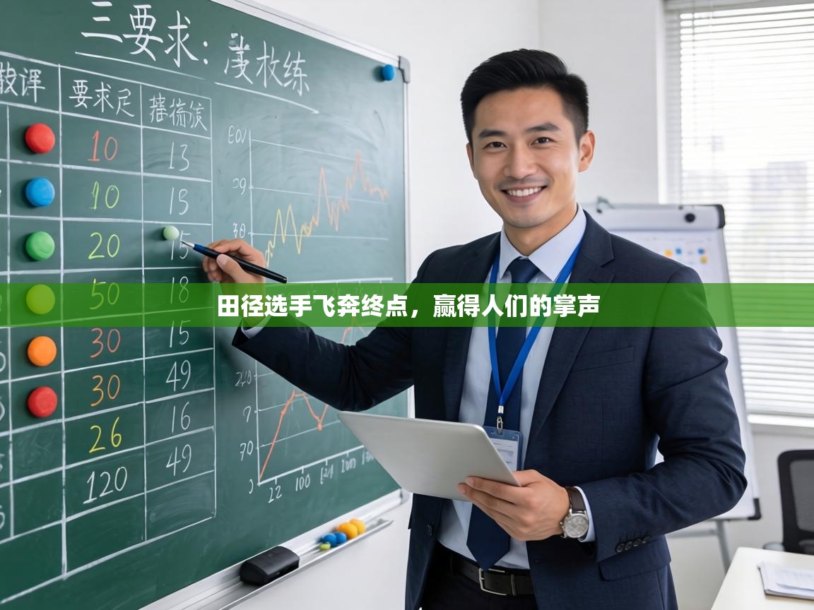 田径选手飞奔终点，赢得人们的掌声  第2张